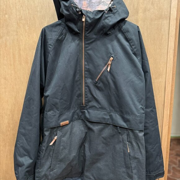 L1 Prowler Anorak Ladies Snow Jacket - M - Black - Picture 3 of 4
